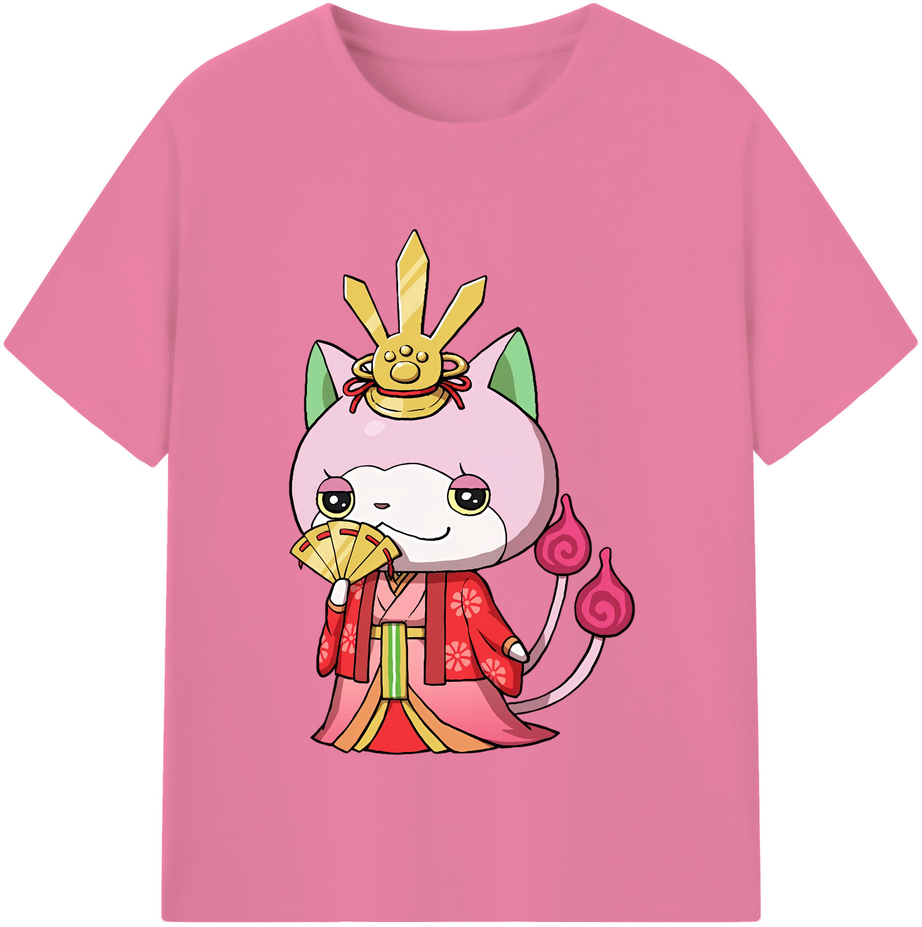 （画像用） 妖怪ウォッチ Yo-kai Watch 綿100％半袖Tシャツ（フロントプリント）